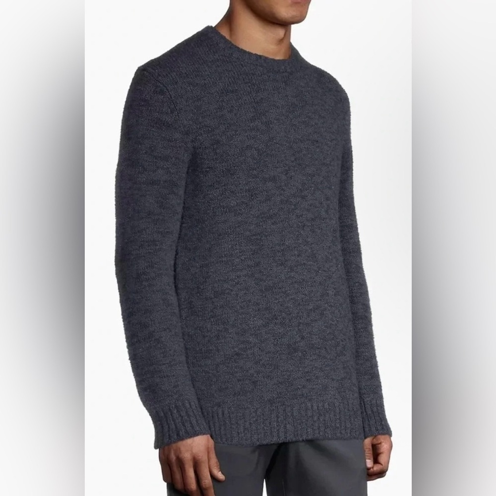 Men’s Rails Donovan Falling Waters Blue Crew Neck Sweater Size Large